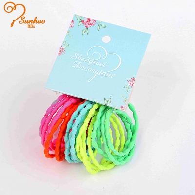 Multi color bamboo joint hair bands H-0005